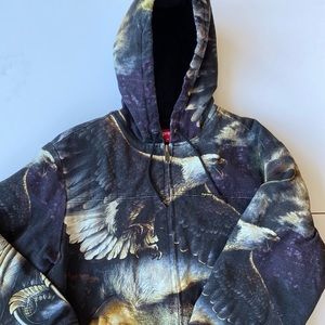 Supreme Eagle Hooded Work Jacket